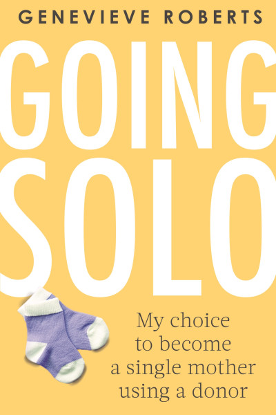 Book cover: Going solo, by Genevieve Roberts.