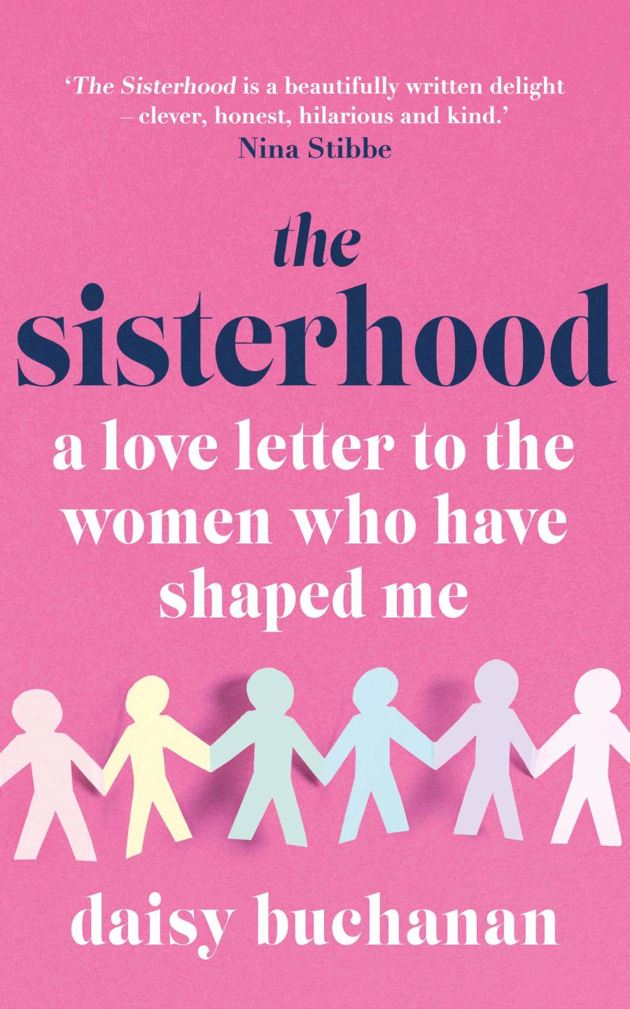 book cover: The Sisterhood, by Daisy Buchanan.