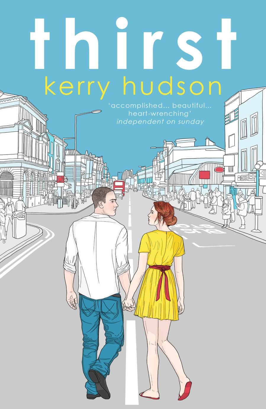 book cover: Thirst, by Kerry Hudson.