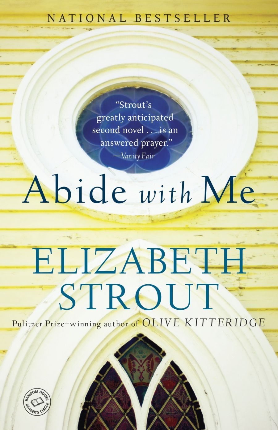book cover of Abide with Me, by Elizabeth Strout.