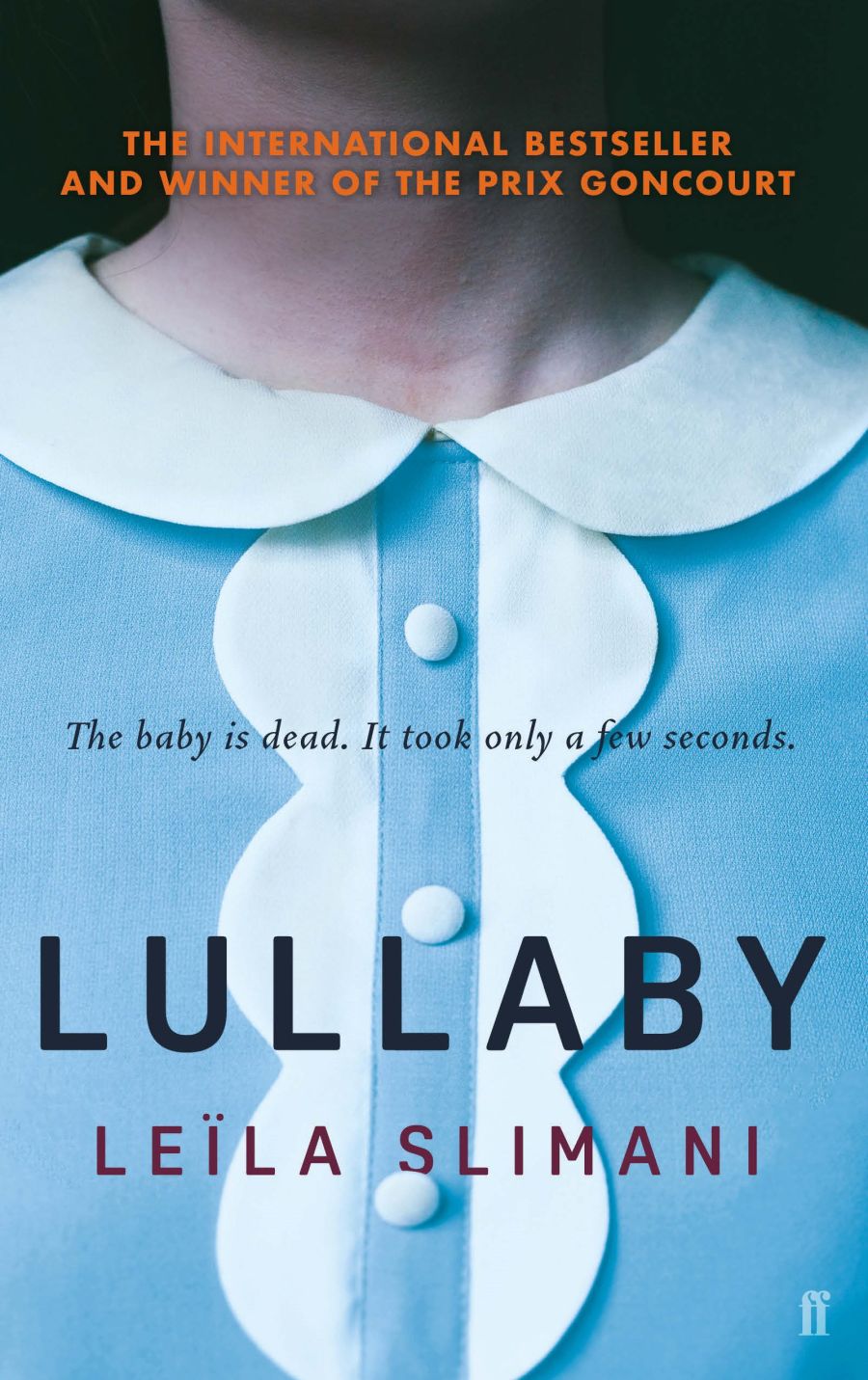 Book cover of Lullaby by Leila Slimani.