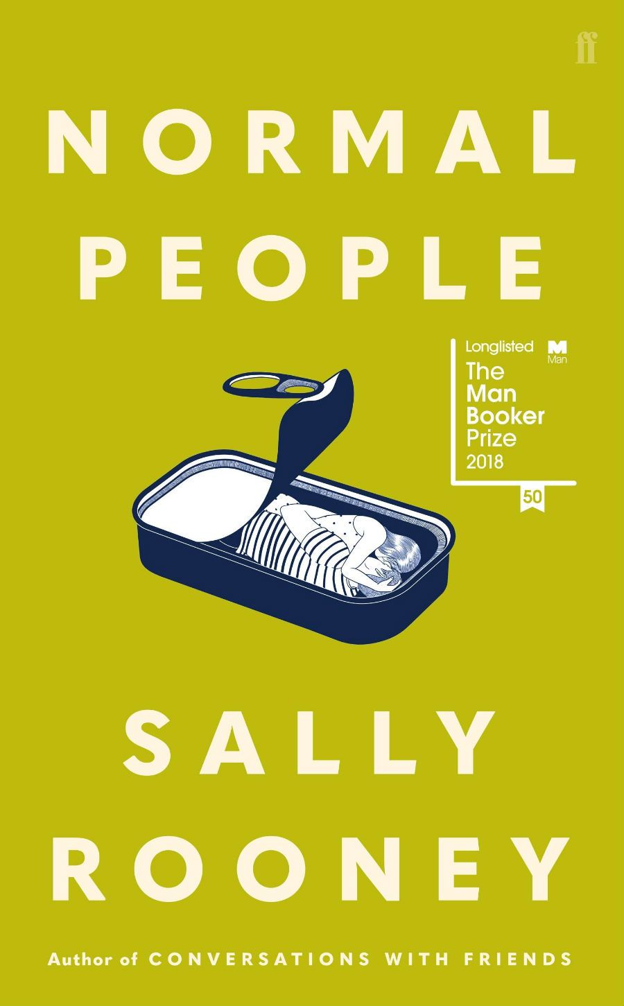 Book cover for Normal People, by Sally Rooney.