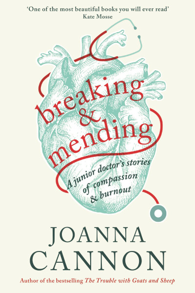 book cover of Breaking & Mending, by Joanna Cannon.