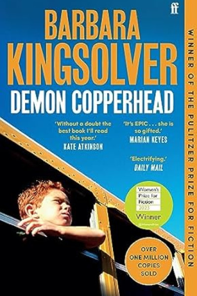 Cover of Demon Copperhead by Barbara Kingsolver.