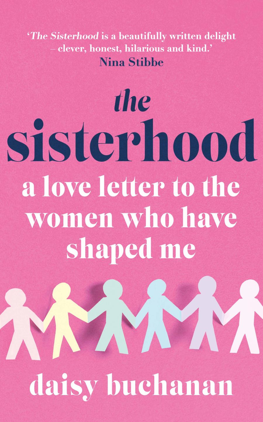 book cover: The Sisterhood, by Daisy Buchanan.